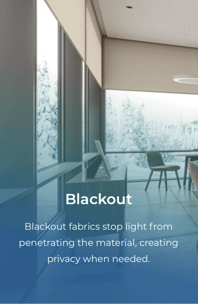 Blackout with Motorized Blinds and Shades